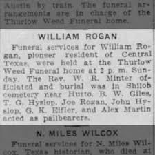Obituary for WILLIAM ROGAN
