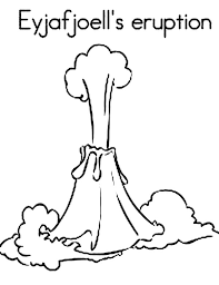 Volcano eruption coloring page from disasters category. Volcano Eruption Is Very Dangerous Coloring Page Netart Coloring Pages Erupting Volcano Volcano
