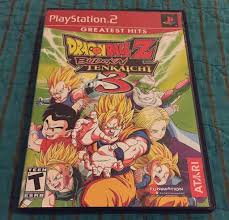 Budokai tenkaichi 3 delivers an extreme 3d fighting experience, improving upon last year's game with over 150 playable characters, enhanced fighting techniques, beautifully refined effects and shading techniques, making each character's effects more realistic. Dragon Ball Z Budokai Tenkaichi 3 Greatest Hits Item Box And Manual Playstation 2
