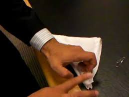 There are many ways to fold a handkerchief for a tuxedo. How To Fold A Tux Pocket Handkerchief Single Youtube