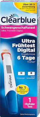 Clearblue Schwangerschaftstest Ultra Fruhtest Digital 1 St Dm At