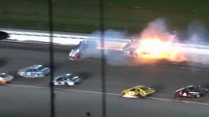 Click on the race number to see the results of that race. Aric Almirola Injured 2017 Gobowing400 Kansas Devastating Crash Youtube