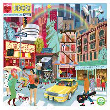 New york city jigsaw puzzle. New York City 1000 Piece Jigsaw Puzzle Temple Webster