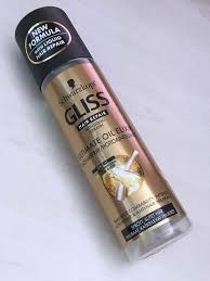 Schwarzkopf gliss hair repair ultimate oil elixir structure. Skincare Notebook Schwarzkopf Gliss Hair Repair Ultimate Oil Elixir Balsam Spray 200 Ml Review