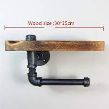 Fits conveniently next to the toilet or tucks into unused corners. Industrial Pipe Toilet Paper Holder Turtle Leaf