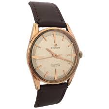 Explore a world of swiss made watchmaking authenticity. 1960s Tissot Automatic Seastar Gold Plated Vintage Watch For Sale At 1stdibs