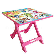Folding chairs come in various materials, so you can find the look that fits your needs. Children S Desk And Chair Set Household Baby Toy Desk Study Table Portable Folding Small Table And Chair Aliexpress