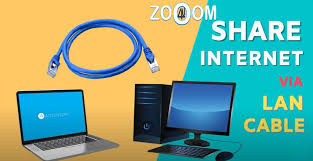 See more computer networking tips. How To Share The Internet Between Two Computers Using An Ethernet Lan Cable