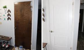 How not to paint a door to look. How To Paint An Interior Door Home By Jenn
