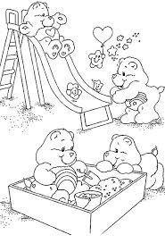 Carebears Playing Coloring Pages For Free Coloringguru Bear Coloring Pages Coloring Pages Disney Coloring Pages