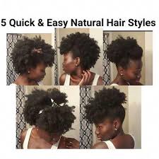 5 Quick Easy Natural Hair Styles Short Medium Length Easynaturalhairstyles Natural Hair Styles Easy Medium Length Hair Styles Medium Hair Styles