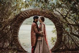 Wedding locations scotland, exclusive use wedding venue, barn wedding scotland. A Scottish Indian Fusion Wedding In A Country Byre