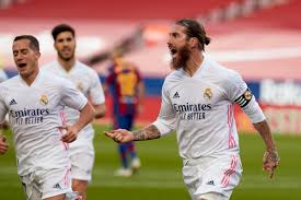 In the table and their chances of. Ramos Spot On As Real Madrid Win Clasico 3 1 Over Barcelona