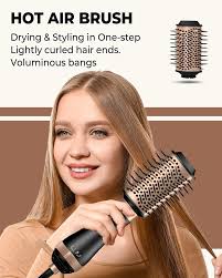 4-in-1 hair styler: One-Step Hair Dryer Brush with Air Negative Ion  Technology, Detachable Styler, Volumizer, Blow Curling