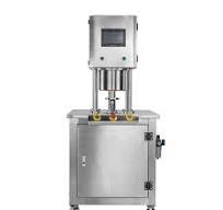 Semi Automatic Dry Coffee Bean Vacuum Pet Tin Can Seamer Vacuum Nitrogen  Flushing Can Sealer Seaming Machine