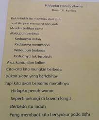 Maybe you would like to learn more about one of these? Soal 1 Apa Judul Puisi Tersebut Siapakah Pengarangnya 2 Apakah Yang Kamu Bayangkan Ketika Kamu Brainly Co Id