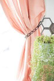 The hooks worked greatcm49i couldn't have done it without the hooks, i had to be careful when hanging the curtains that the hooks. 10 Diy Curtain Tieback Ideas That Don T Look Cheap Diy