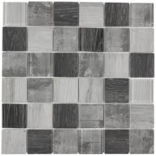 Little darker shade of gray glass tiles. Buy Modern Uniform Squares Grey Glass Mosaic Tile Backsplash Kitchen Wall Mto0336 Online In Vietnam 283042003864