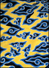 Maybe you would like to learn more about one of these? Textiil Megamendung Black Blue Yellow Clouds Batik Motif Batik Batik Pattern Megamendung