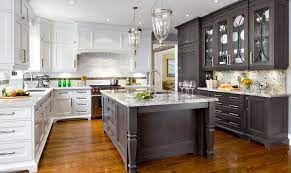 Before you choose new cabinets from a showroom, you need a review of the modern kitchen cabinet color ideas and pictures to point you in the direction. 30 Kitchens With Stylish Two Tone Cabinets