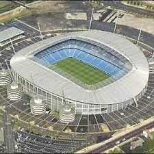 The etihad stadium is the home of manchester city football club. City Of Manchester Stadium Or Eastlands Etihad Stadium Estadios Estadio Futebol