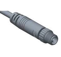Guided M8 Circular Metric Connector, Metal, 1.5a, 05 Pins, Male Connector,  Male Contact, Straight, Screw Thread, Overmolded, Length 10000mm, Ip67 ...