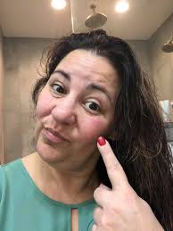 I know I did my skin care routine to the best of my ability when I look  like a glazed donut before bed. 💆🏼‍♀️