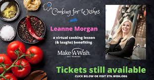 Food and wine presents a new network of food pros delivering the most cookable. Leanne Morgan Giving Virtual Cooking Lesson To Benefit Make A Wish Foundation Of East Tennessee Wate 6 On Your Side