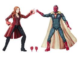 Hasbro Marvel Legends Toys R Us Exclusive Avengers Infinity War 2 Pack Vision And Scarlet Witch Amazon Com Au Toys Games