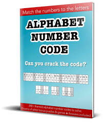 So if i tell you the number is 10, you count ten letters into the alphabet: Fun Alphabet Number Code Activities And Puzzles Book