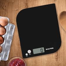 1 x cr2032 battery (included) Salter Leaf Electronic Digital Kitchen Scale Black