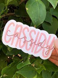 Custom Name Sticker Name Stickers Custom Stickers Unique Items Products