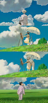 Who Has Seen The Wind Neither I Nor You Who Has Seen The Wind Neither I Nor You But When The Leaves Hang Trembling The Wind Is Passing Through Studio Ghibli Studio Ghibli Movies Ghibli Movies