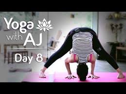 13 Day Yoga Challenge Yoga With Aj Youtube Yoga Yoga Poses Yoga Videos