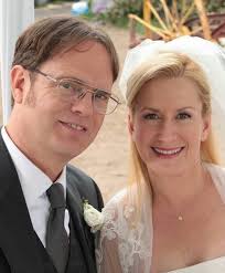 And Finallyyyy Mr And Mrs Schrute Dwight And Angela Angela The Office The Office Finale
