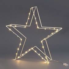 White Energise Star Led Light Dunelm Led Lights Light Led