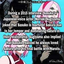 Interview Of Naruto S Sakura S And Sasuke S Seiyuu On Davinci Magazine Sugiyama Is So Amazing I Love How Much He Likes His C Sasusaku Naruto Naruto Characters