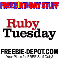 Birthday Freebie Ruby Tuesday Bday Birthdayfreebies Freebirthdaystuff Frugalfind H Birthday Freebies Free Birthday Stuff Restaurant Gift Cards