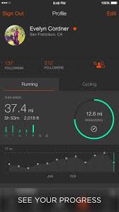 Strava Running And Cycling Gps Run And Ride Tracker On The App Store App Design Profile App Gym App