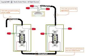 A switch with three wires could be used for a hall light with a switch at each end. How Many Loads May I Use Betweenswitches And How Is It Wired I Currently Have 4 Light Fixtures Between 2 Three Ways And
