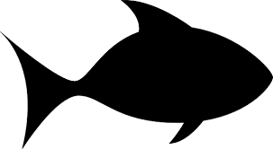 Vector Clip Art Online Royalty Free Public Domain Fish Silhouette Silhouette Art Fish Clipart