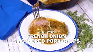 Over the years, lipton onion soup mix has been snapped up for seemingly everything but onion soup. French Onion Pork Chops Easy One Pan Meal The Chunky Chef