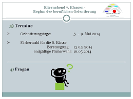 Proben & klassenarbeiten grundschule klasse 3 deutsch. Elternabend 7 Klassen Beginn Der Beruflichen Orientierung Herzlich