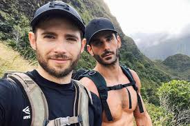 Julian Morris Celebrates 18-Year Anniversary with Landon Ross