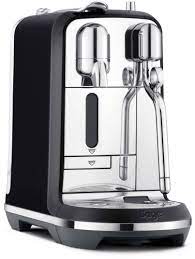 Coffee machine nespresso reviews creatista nespresso black. Sage The Creatista Plus Sne800btr2ege1 Capsule Coffee Machine Black Display Incl Frother Nozzle Conrad Com