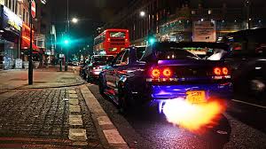 You can also upload and share your favorite blue fire cars wallpapers. Hd Wallpaper Blue Sports Coupe Fire Nissan Gt R Cars Skyline London Wallpaper Flare