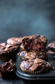 Double Chocolate Muffins Wholesome Patisserie Recipe Double Chocolate Muffins Chocolate Muffins Homemade Chocolate Muffins