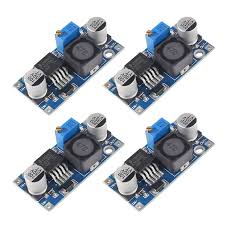 Amazon.com: ATNSINC 4Pack LM2596 DC-DC Buck Converter, Adjustable Step Down  Voltage Regulator 3-40V to 1.5-35V High Efficiency Power Supply Volt ...