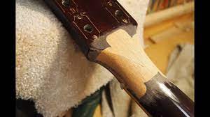 Gibson Headstock Repair - Youtube