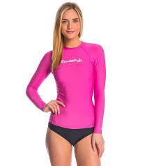 Fun with sandy and gracie. O Neill Women S Basic Skins Long Sleeve Crew Rashguard At Swimoutlet Com